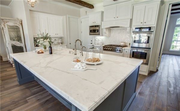 Personalizado Calacatta oro mármol encimeras encimeras fabricantes