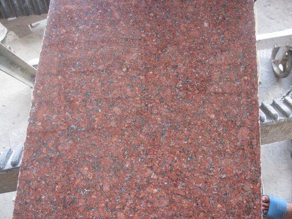 Indian red granite polished(001)