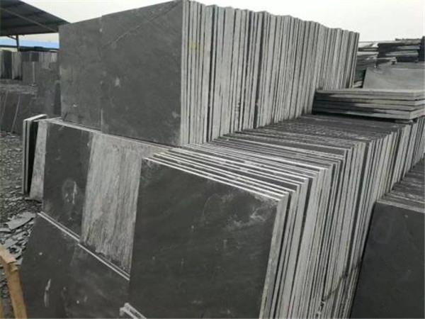 black slate tile