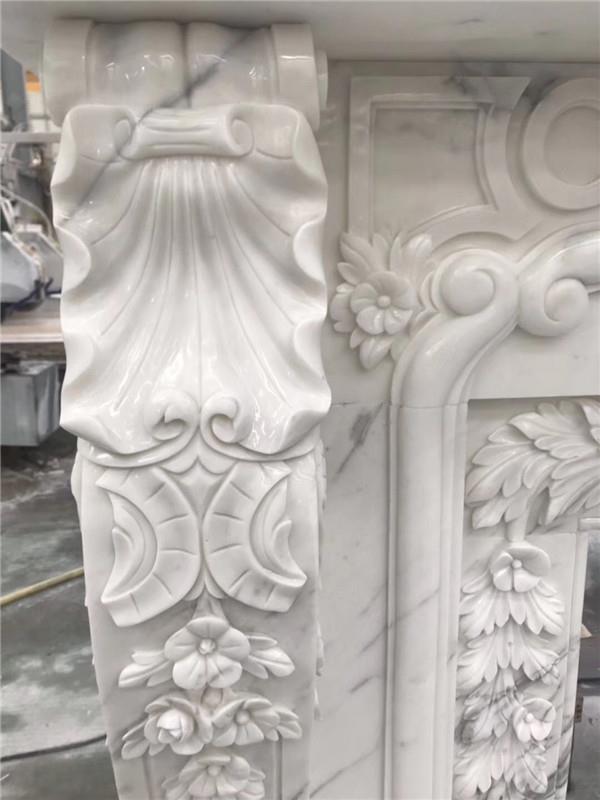 Luxurious Calacatta  fireplace .JPG
