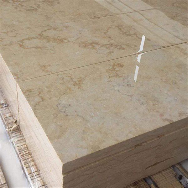 Yellow marble floor tiles polished(001)