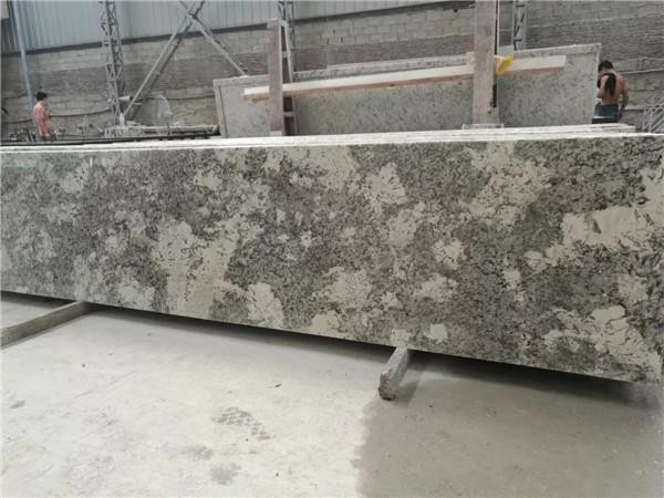 alaska white granite countertop