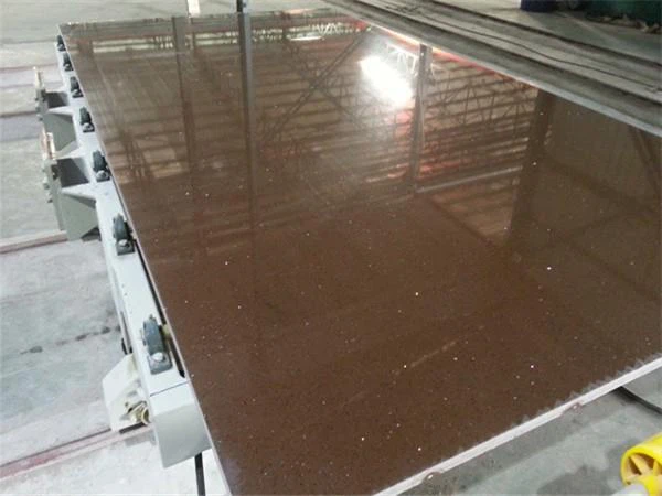 brown quartz slabs