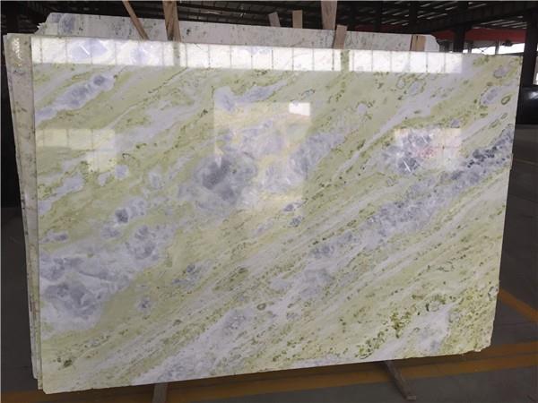 Jade green onyx slab