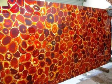 Piedras semipreciosas rojas