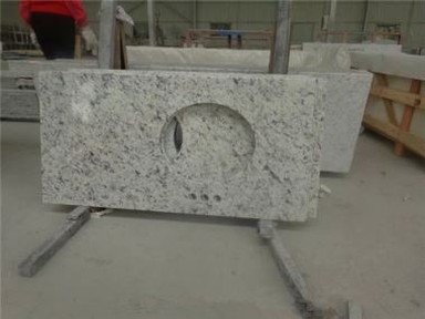 Encimeras de granito rosa blanca