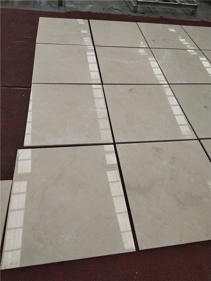 Cream beige marble tile for bathroom