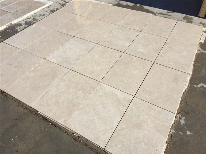 Moon cream marble floor tiles
