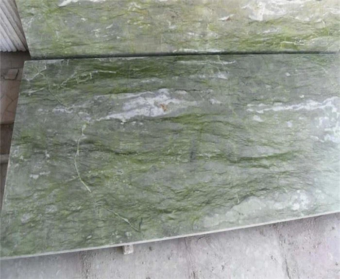 Light green marble flooring Verde Ming  marble tile