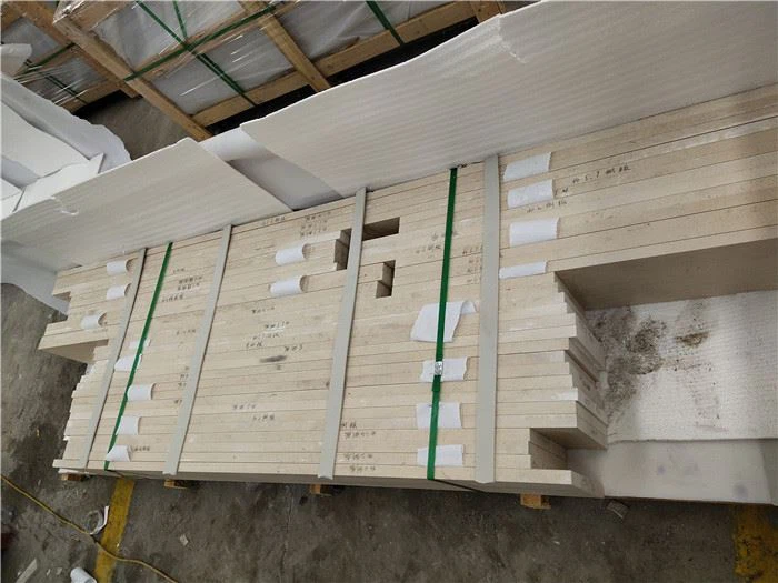 Moca cream limestone tiles for interior