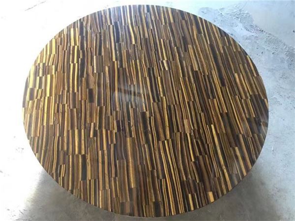 Losas de piedra semipreciosa de ojo de tigre