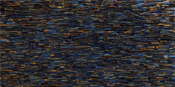 tiger eye semi precious stone slabs blue