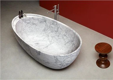 Bañera de Mármol Arabescato
