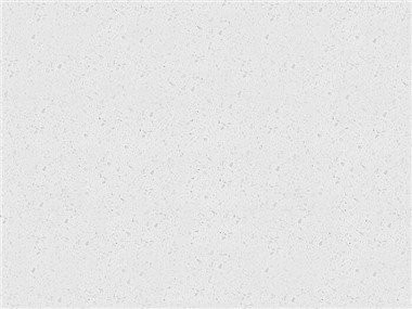 Cocina de cuarzo blanco como la nieve