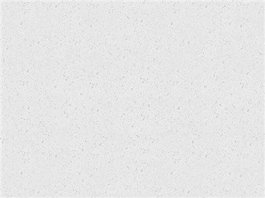 Cocina de cuarzo blanco como la nieve