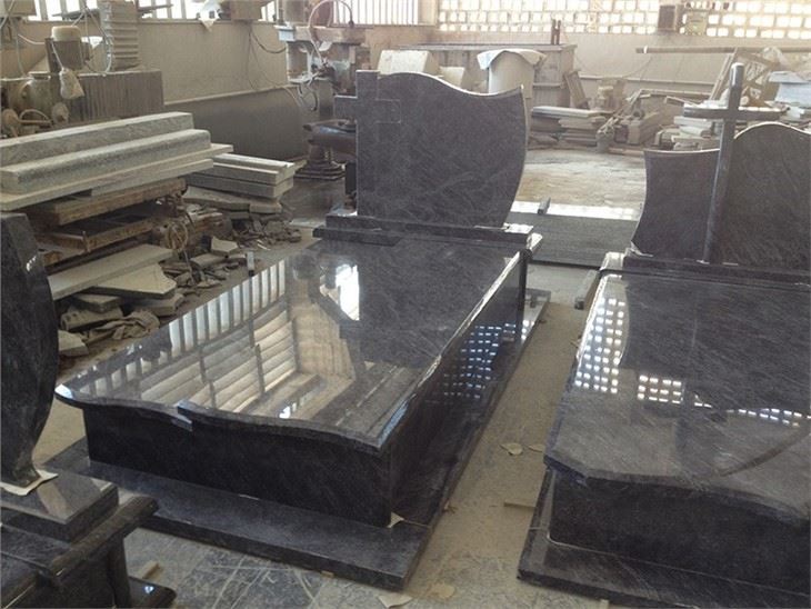 bahama blue granite tombstone (2)