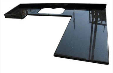 Encimeras de granito negro Galaxy