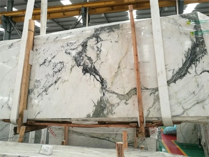 Marble Slab Shower Walls
