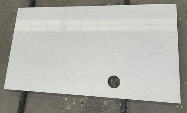 Carrara white Quartz Countertop