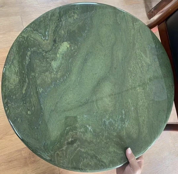 Brazilian Green Marble table top