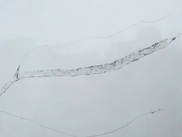 polished calacatta look quartz