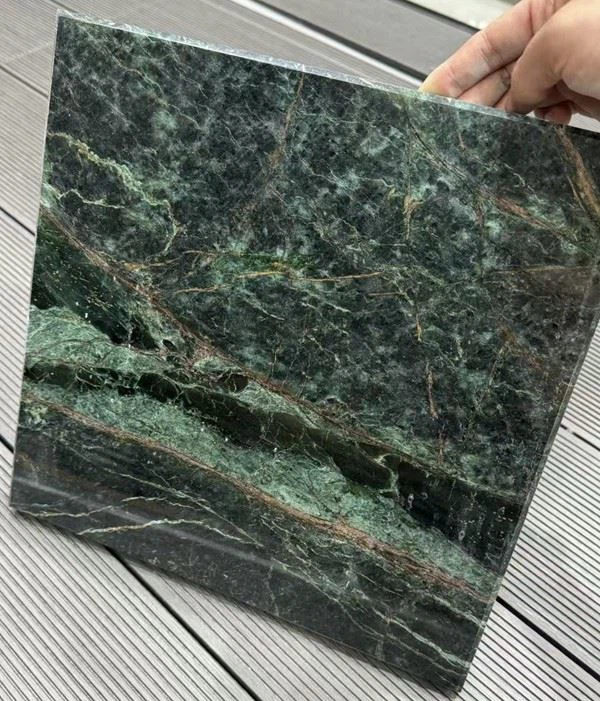 Gold Green Marble tile