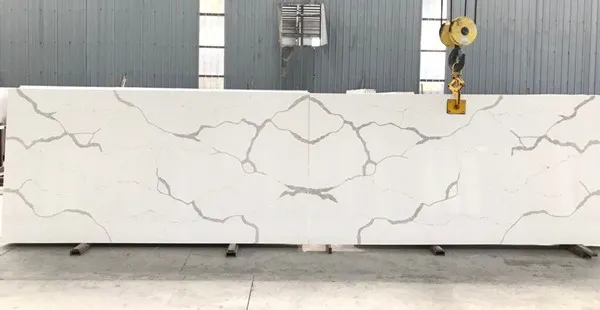 gold vein quartz slabs book match