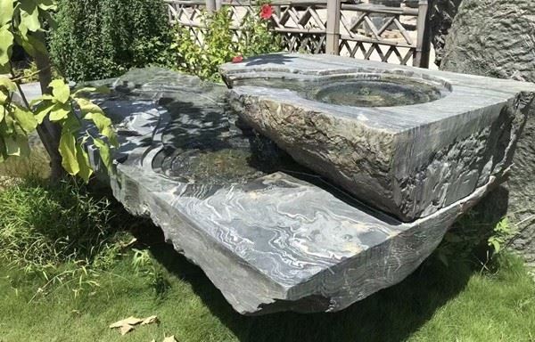 Green Marble water Fountain