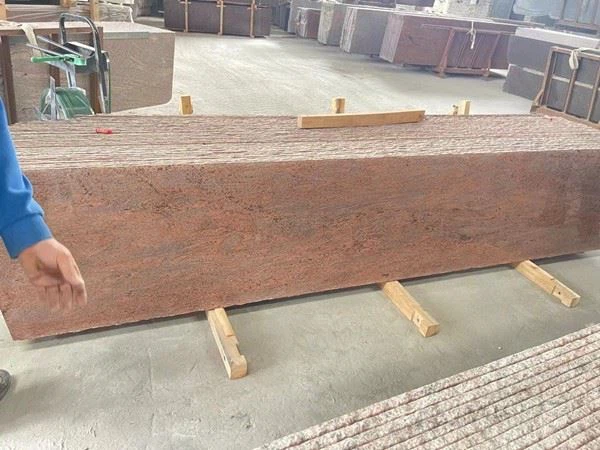 Multicolor Red Granite half slabs