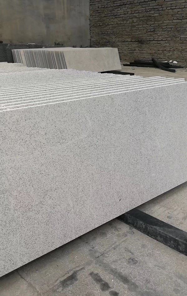 Pearl White Granite slab