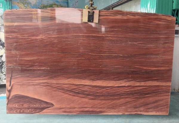 Red Wood Marble slab