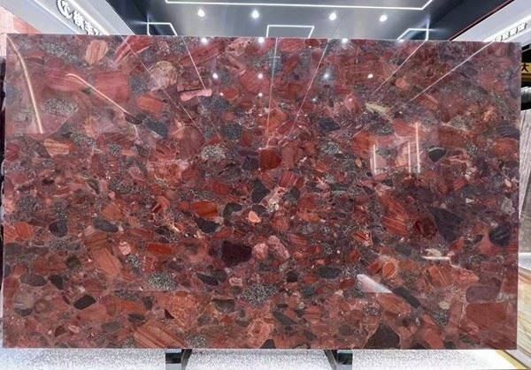 Rhodium Bahia Granite Slab