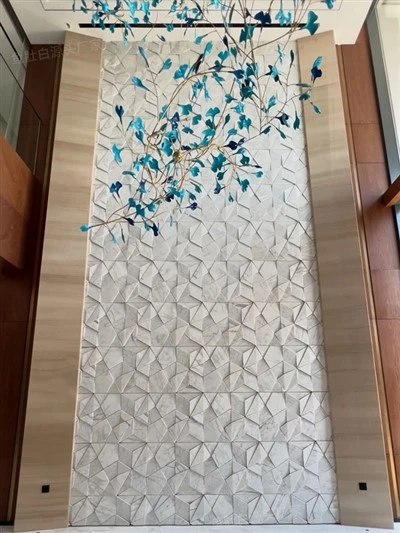Azulejos de pared de mármol 3D