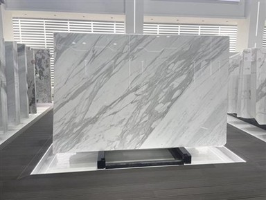 Losa de mármol blanco Calacatta