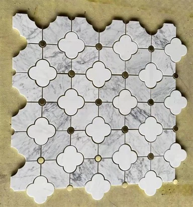 Mosaico de mármol de Carrara