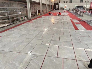 Azulejos de mármol gris castillo