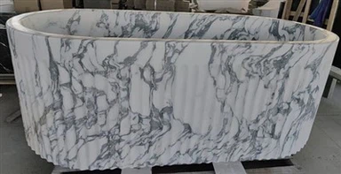 Bañera de mármol personalizada