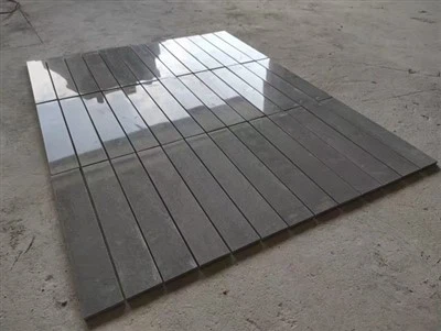 Muro de mármol gris