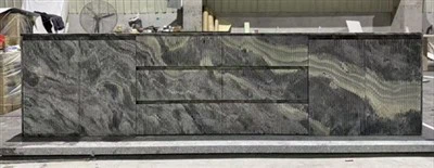 Gabinete de mármol fantástico verde