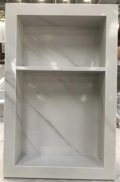 Nicho de baño de mármol