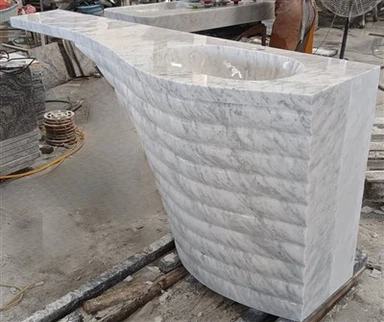 Lavabo de diseño de mármol