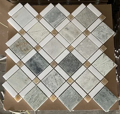 Azulejo de mosaico de molinete