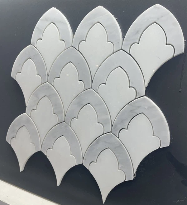 Waterjet marble Mosaic Tile