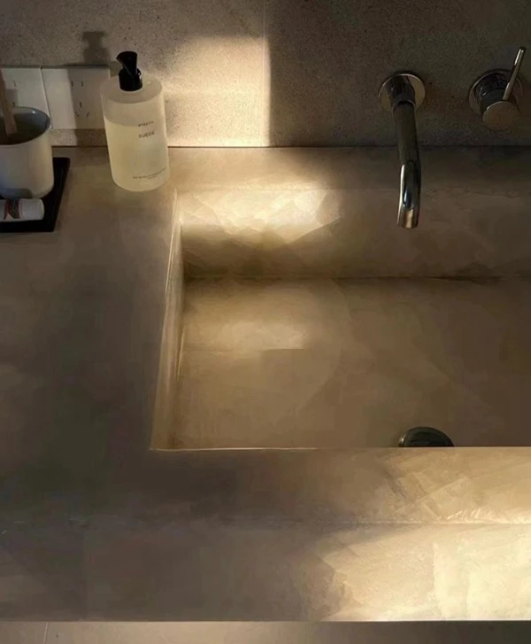 White Crystal  Onyx Vanity tops