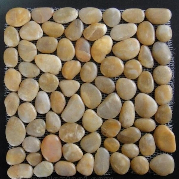 Yellow Pebble Stone pattern